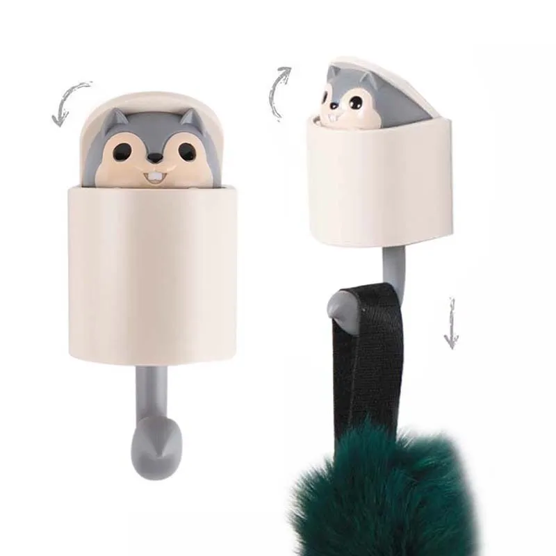 Крючки в виде животных вешалка ABS настенный крючок красивый прекрасный Декор |