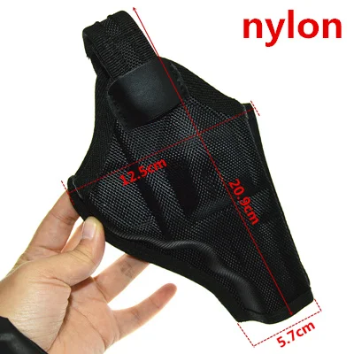 FIRECLUB тактические армейские силы кожаный револьвер кобура(короткий - Цвет: nylon