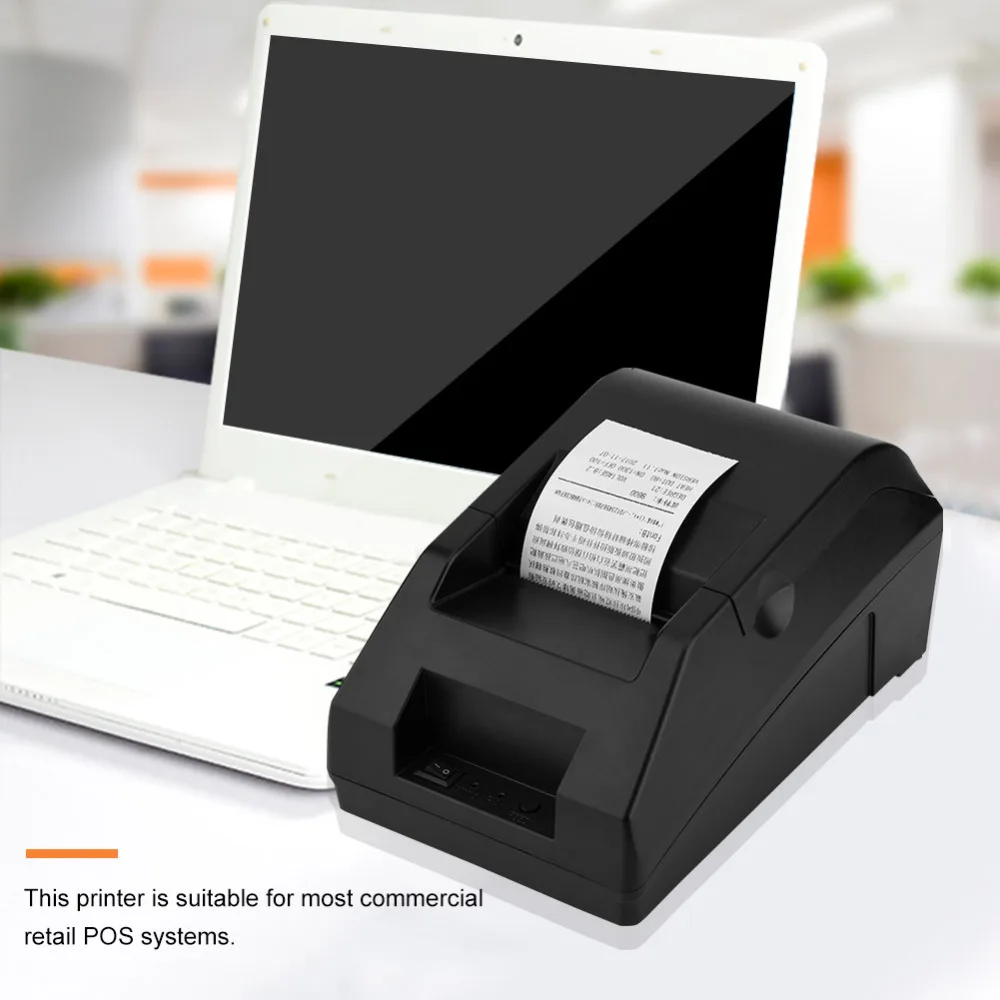 Принтер POS5821 58 мм термальный принтер купюр кассовый аппарат заказ USB для Android и принтер IOS