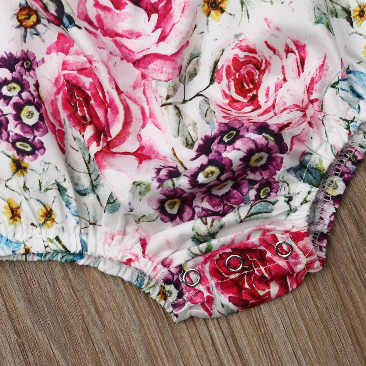 

Cute Newborn Infant Baby Girls Rompers Flower Baby Jumpsuit Sleeveless Summer Baby Costumes + Headband