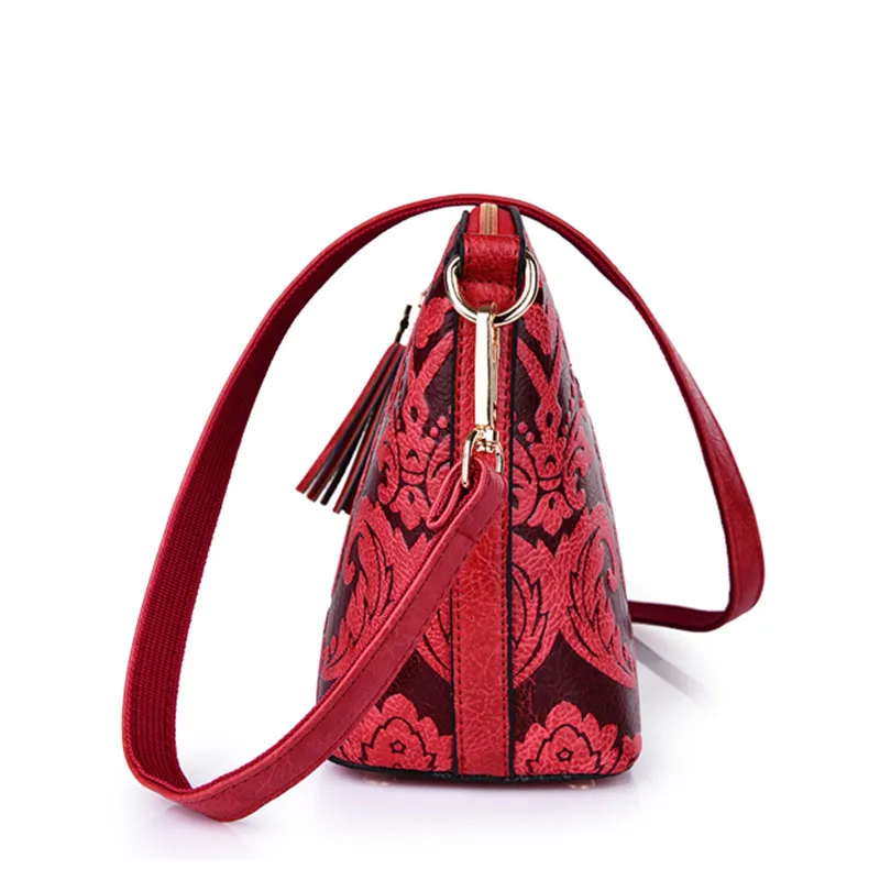 Цветочный китайский стиль Sac основной Femme оболочки сумка женская через плечо