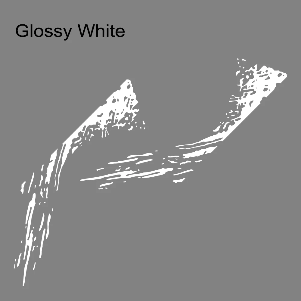 Glossy White Спортивные Автомобильные Боковые дверные наклейки Автомобильная виниловая пленка наклейки Стайлинг тюнинг автомобильные аксессуары для Ford Ranger внедорожный Универсальный пикап - Название цвета: Glossy White