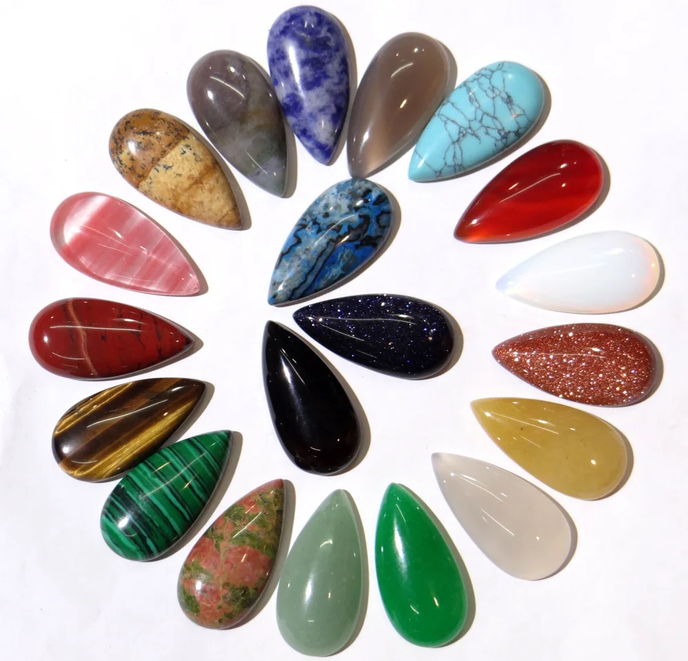 Подвеска из натурального камня бирюзы кварца 10 шт.|natural stone|natural stone lotstones lot |