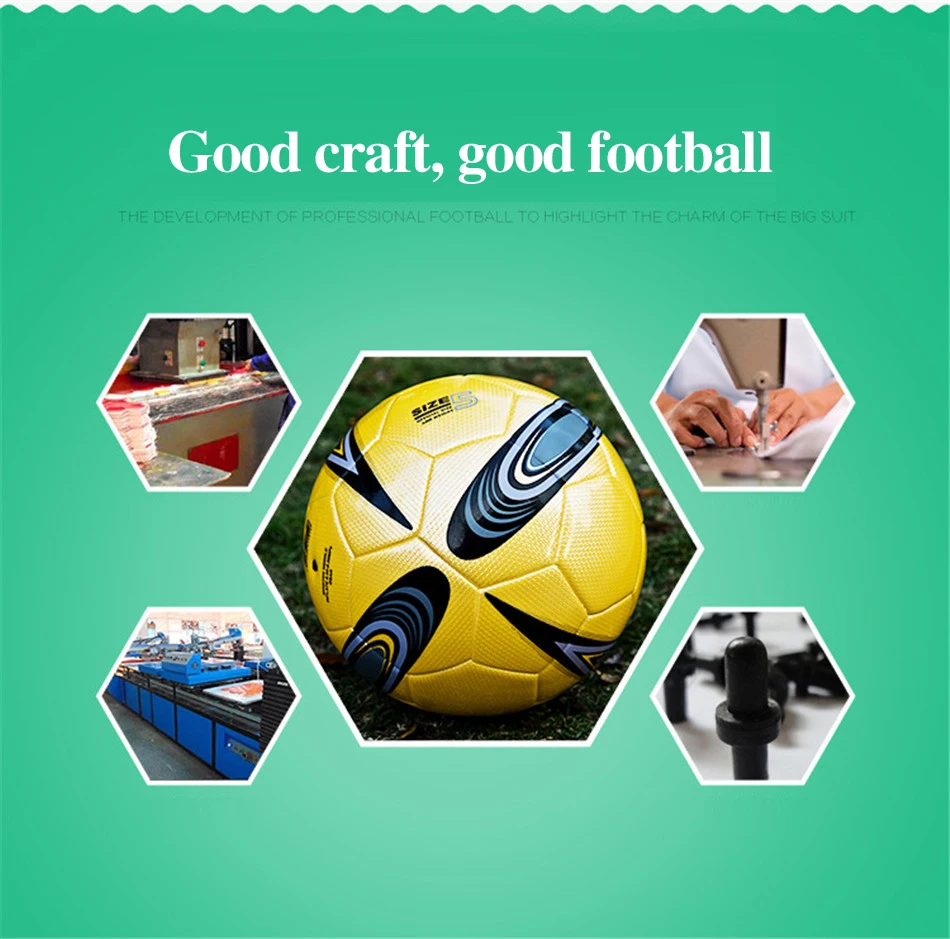 Футбол мяч Размер 5 Искусственная кожа конкурс обучение профессиональный футбол