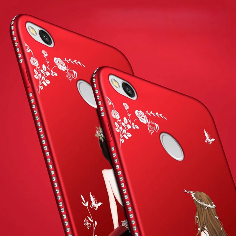 Для Redmi Note 7 4X 5A 6A 5Plus Note5 Pro S2 Алмазный 3D Блестящий силиконовый чехол для Xiaomi Max 3 2 9 8 SE