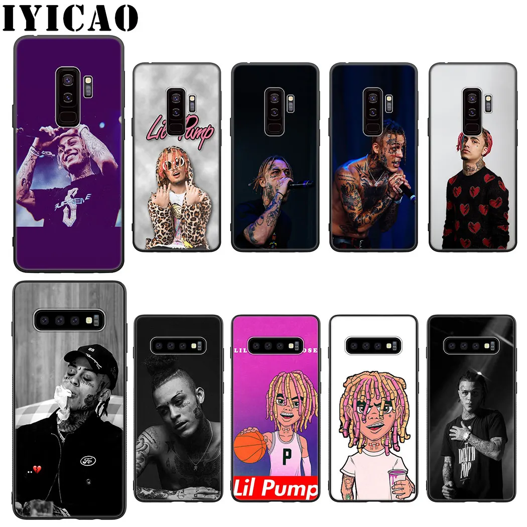 IYICAO Rapper лиловый насос Мягкий силиконовый чехол для samsung Galaxy S10 S9 S8 Plus S10e S6 S7 Edge