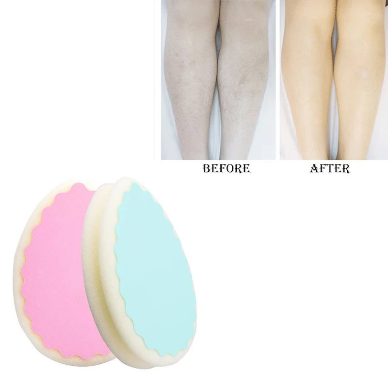 

High Quality Painless Hair Removal Depilation Sponge Pad Save Way to Remove Hair Leg Arm Hair Remover Effective
