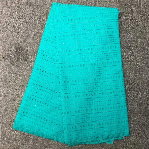 

Fashion party lace material for dress Swiss voile African cotton lace fabric NCH12(5yards/lot)
