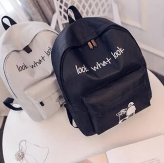 Новая холщовая круглая квадратная сумка через плечо с принтом рюкзак|shoulder bag