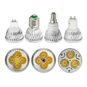 1x Высокая мощность GU10 Светодиодный точечный светильник ампула 9 Вт 12 Вт 15 Вт E27 Свет приглушаемый E14 Bombillas 85-265 в лампа MR16 12 В светодиодные лампы