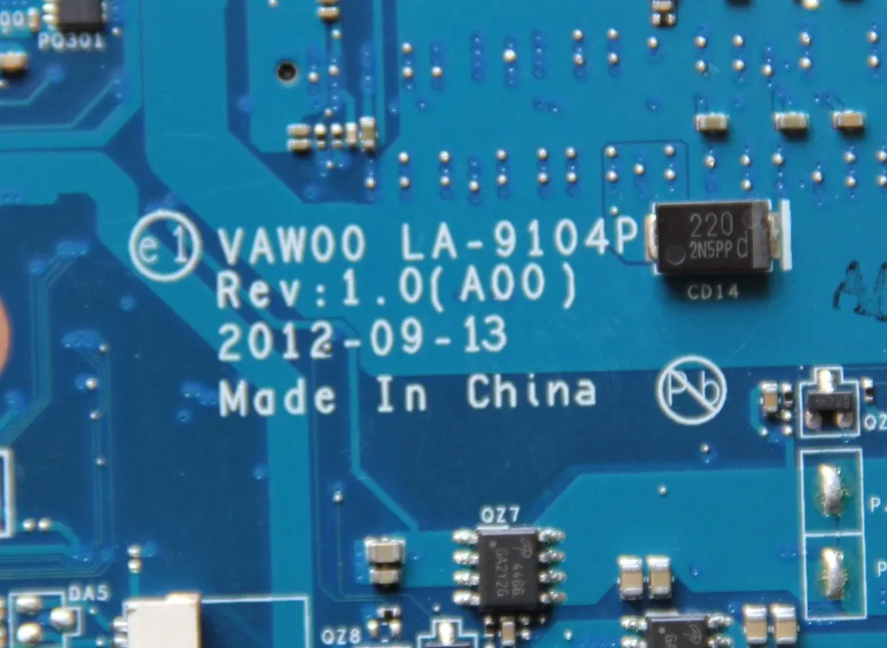 CN 05YGGX 5YGGX для DELL Inspiron 3521 5521 материнская плата ноутбука VAW00 LA 9104P с I5 3317U CPU на борту HM76
