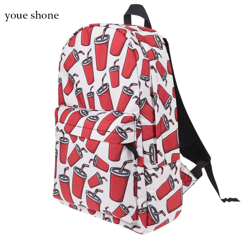 2017 Модный женский рюкзак для подростков девочек мальчиков Сумка с единорогом