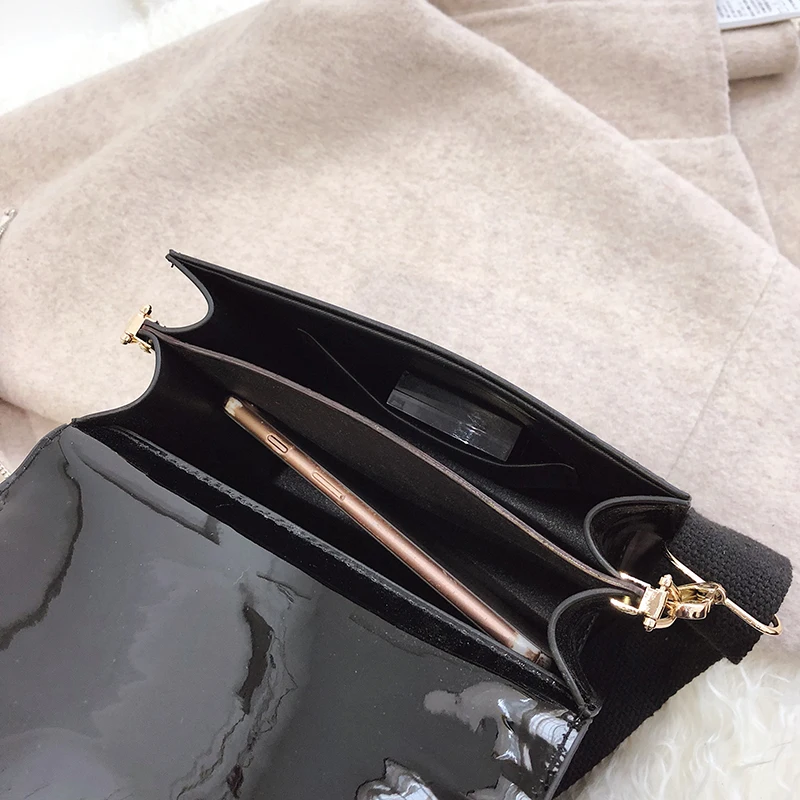 Вечерняя сумка с пайетками для женщин Bolsa 2018 маленькая клапаном через плечо
