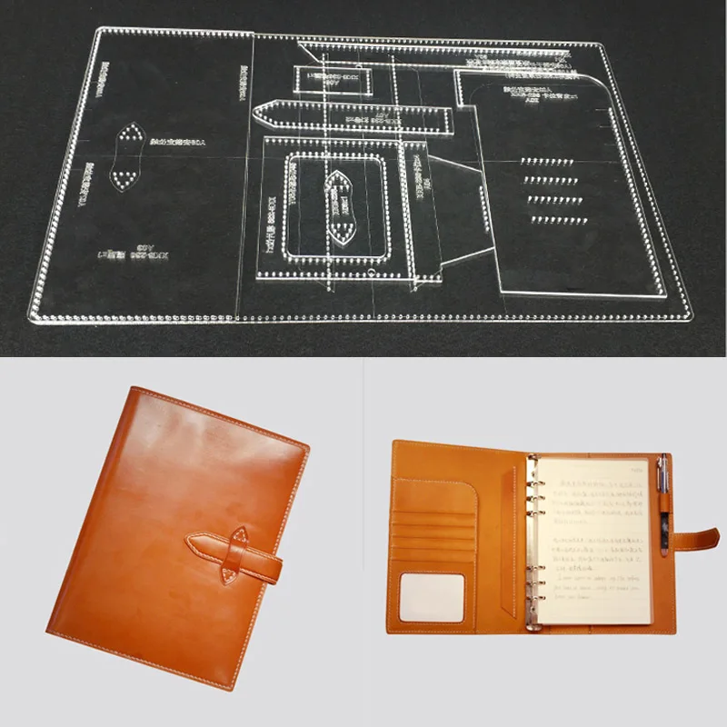 А5 блокнот со свободными листьями акриловый специальный шаблон ручной работы