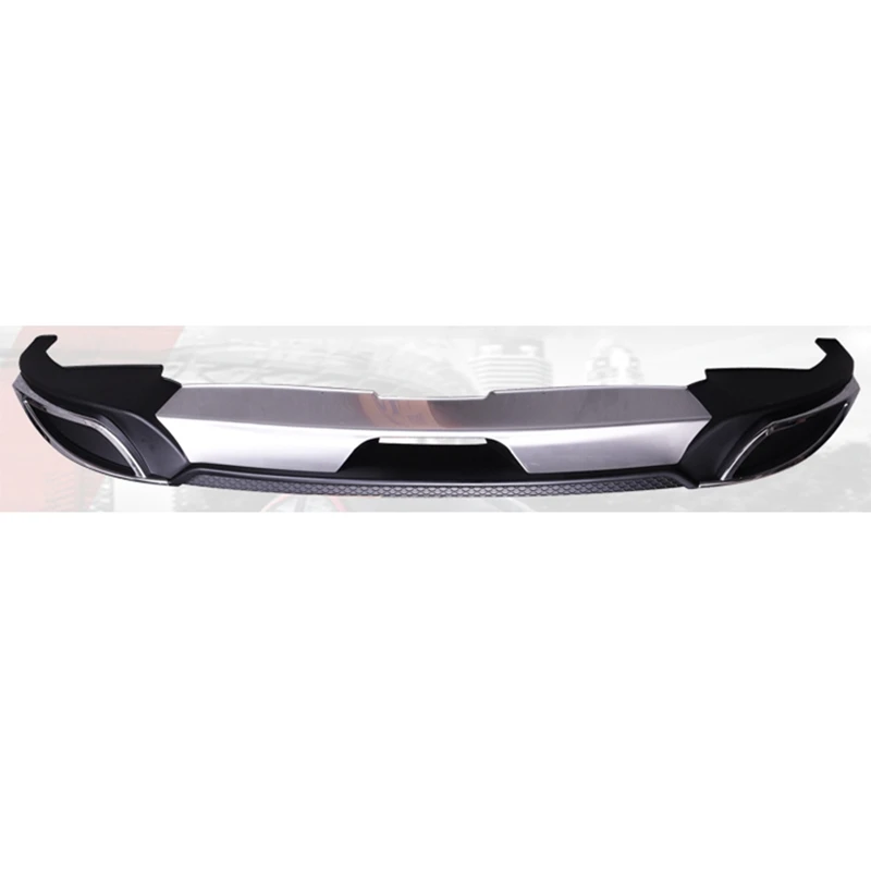 

For Mazda 3 Axela 2014-2017 ABS Rear Bumper Diffuser Bumpers Protector Bumper Guard Protector Skid Plate Bumper Cover
