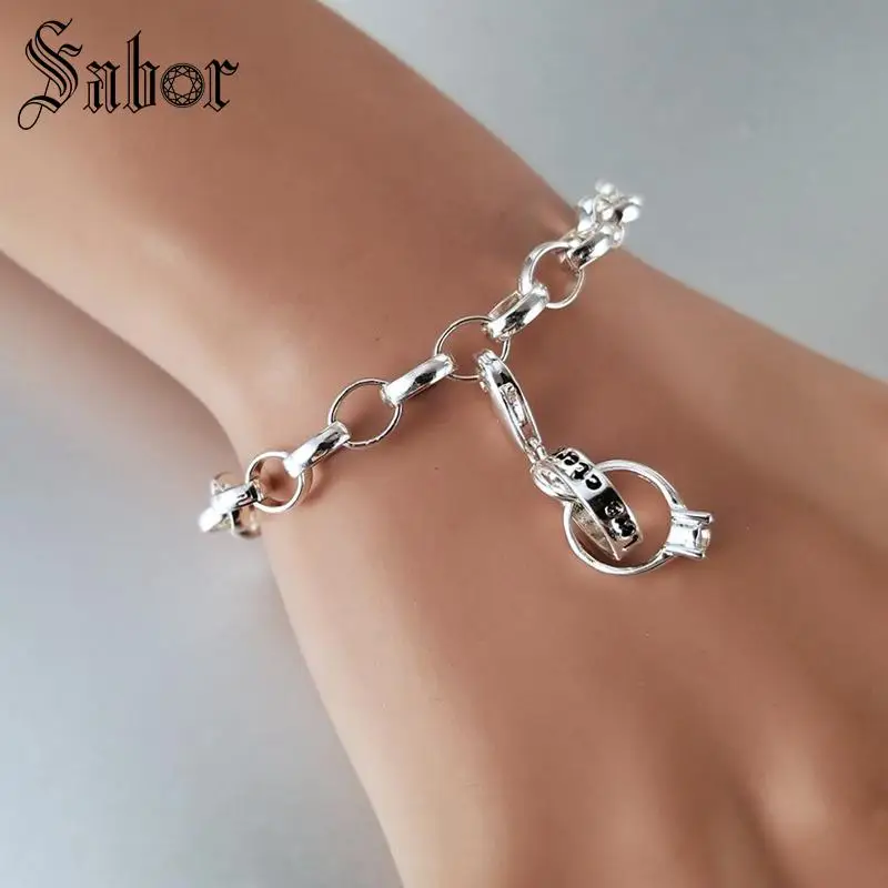 Классическое посеребренное свадебное кольцо Вечная любовь Diy Подвески