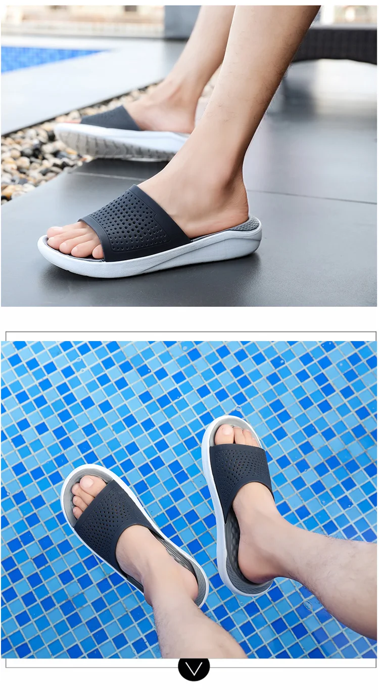 Sapato feminino/распродажа; zapatillas hombre Boosili; Новинка года; высококачественные дышащие тапочки; мужские уличные сандалии; Стильная мужская полосатая обувь на плоской подошве