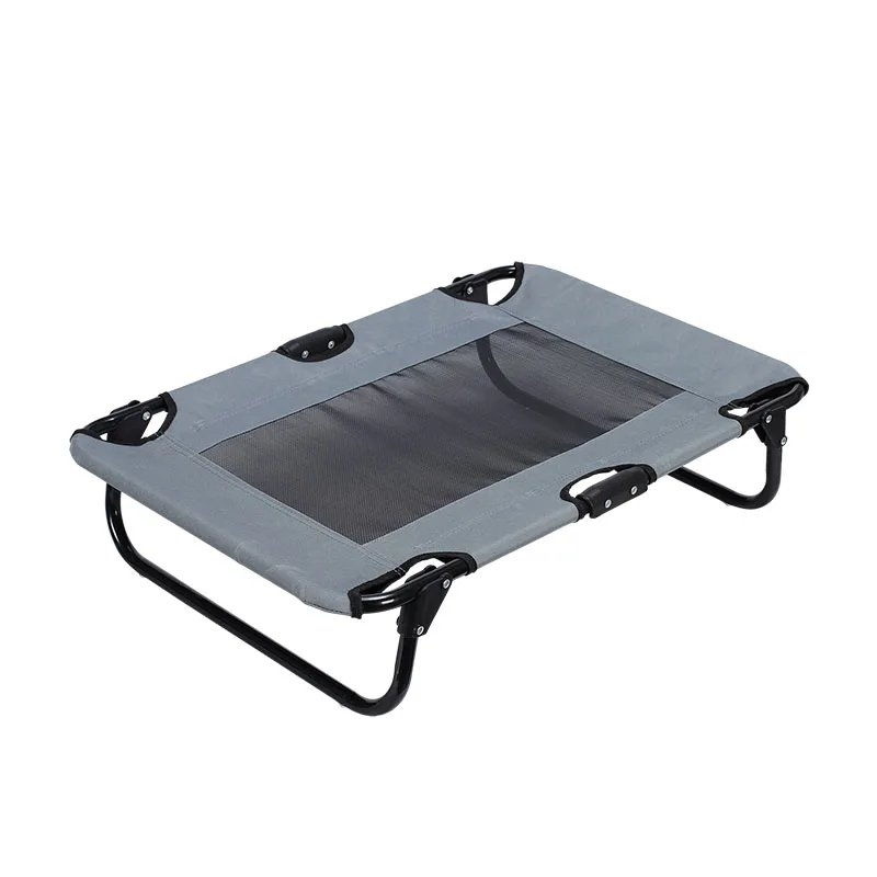 

Pet supplies wrought iron removable and washable breathable dog mattress teddy golden hair pet portable folding bed ZP4121604