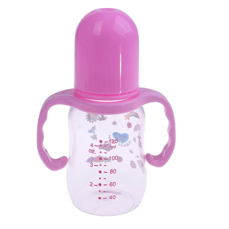 125 мл бутылочки для кормления детей Обучающие Бутылочки питья и воды мягкая чашка