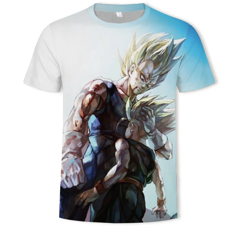 2019 летние dragon ball человек футболка 3D prited &quotАниме&quot забавная для мужчин в стиле