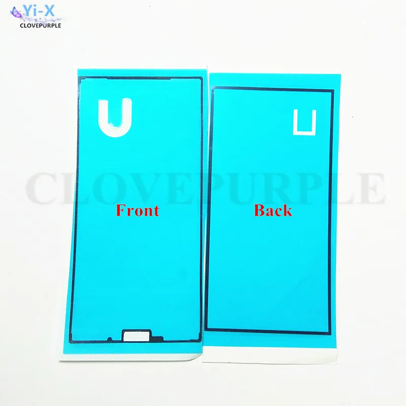 

5PCS/Lot Front LCD Display Screen Sticker +Back Battery Cover Adhesive Glue Sticker For Sony Xperia XZ F8331 F8332