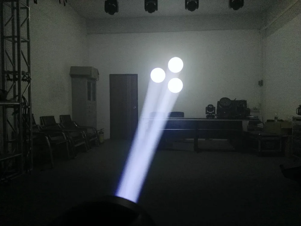 HOT 75W LED Moving Head 3 Face PrisSpot Stage Lighting DMX Channel Hi-Quality Hot Sales Prism Led Light New Design | Освещение