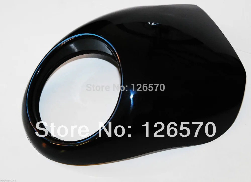 

Black Headlight Fairing Mask Headlamp Visor For Harley dyna head light mask FX XL