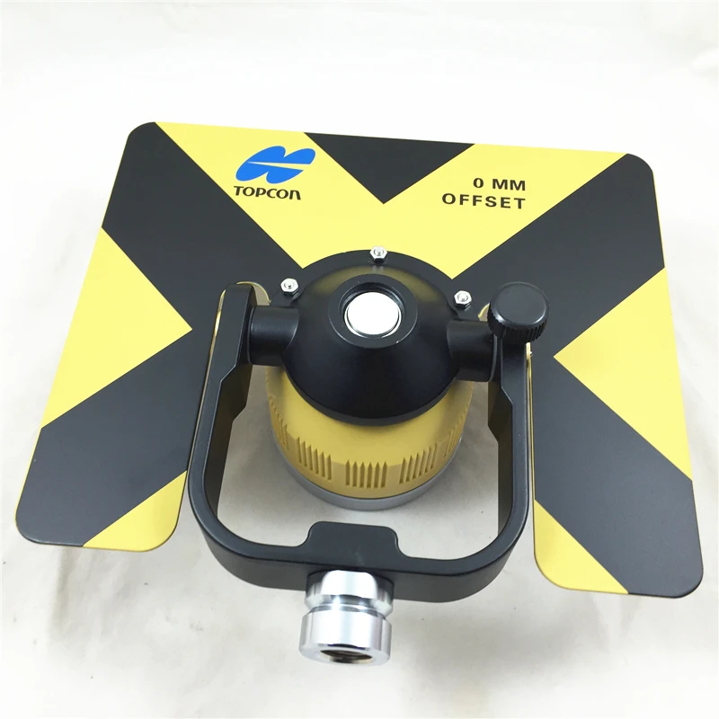 Новая желтая Одиночная призма для Topcon totaction Surveying 5/8x11 гнездовая резьба постоянная
