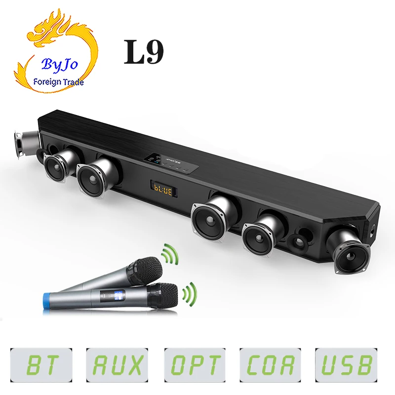 Звуковая панель Amoi L9 для домашнего кинотеатра караоке ТВ бар 5 1 дюйма 3D