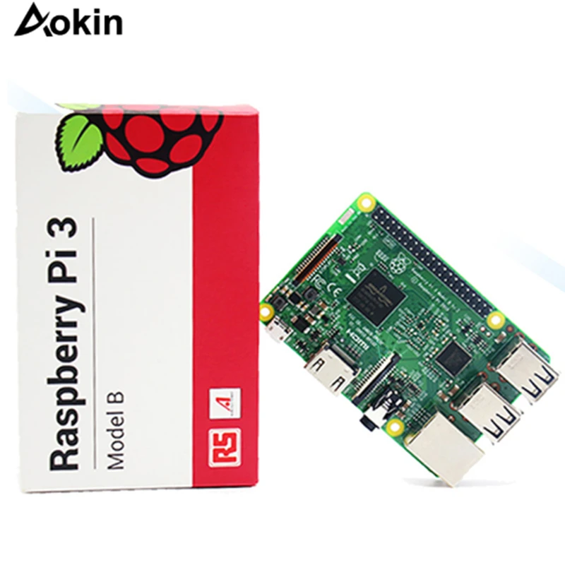 Aokin Element 14 / RS Raspberry Pi 3 Model B+ /Model B Motherboard With WiFi & Bluetooth Raspberry Pi Computer Board