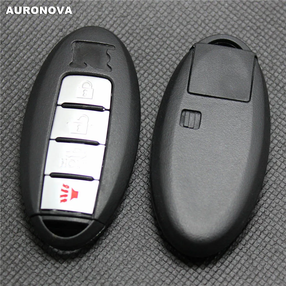 AURONOVA Новый Сменный Корпус ключа для Nissan GTR Teana Sylphy Tiida Qashqai Morano 3 + 1 кнопки чехол