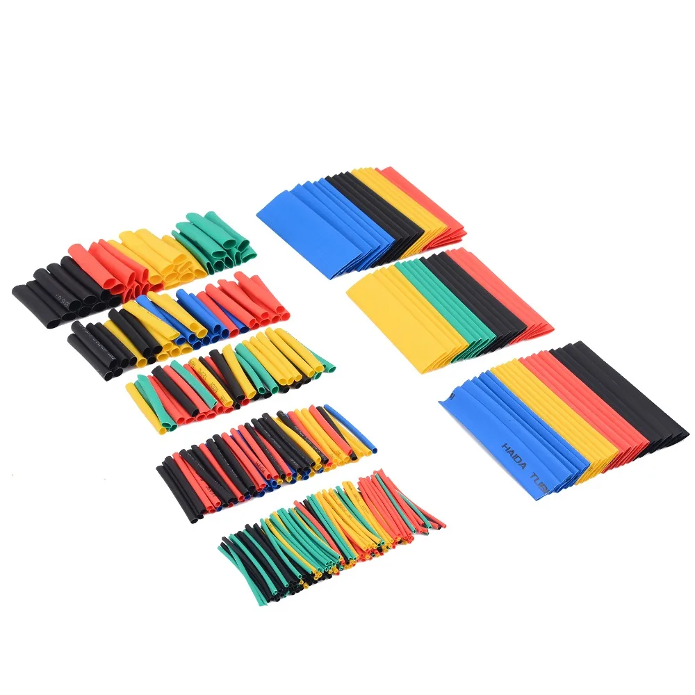 328 шт. термоусадочные полиолефиновые трубки длина 40/80 мм|cable wrap|cable sleevewire sleeve |