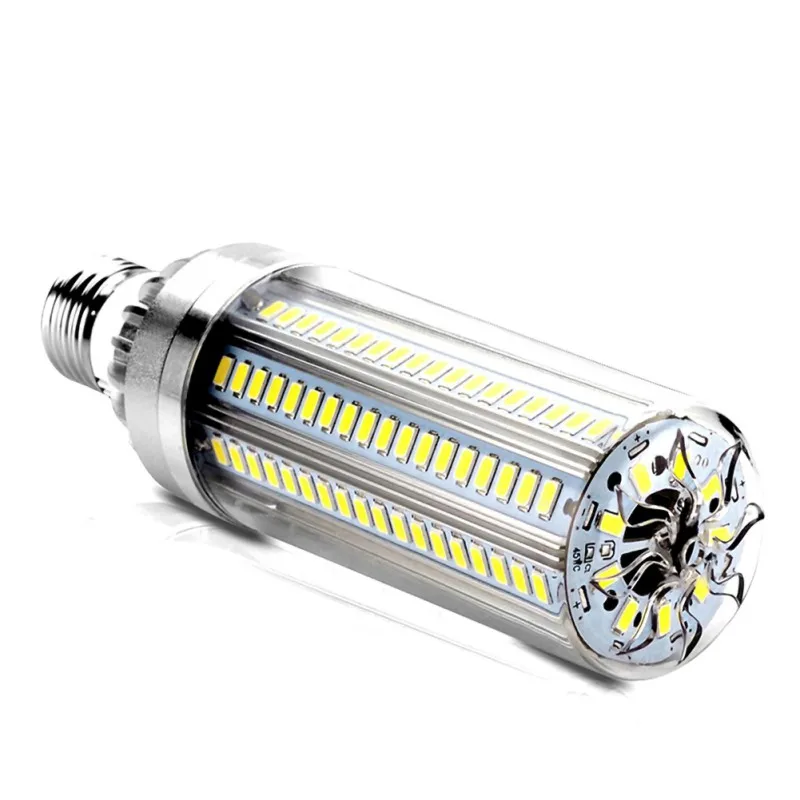 CHCLITS High Power Street Light Led Bulb Fan Corn Smart Home Indoor Lighting E26 White 54w With Adapter | Лампы и освещение