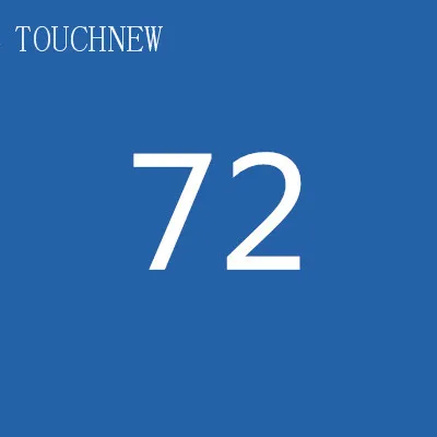 72 TOUCHNEW на заказ, одноцветные эскизные маркеры на спиртовой основе, двойная головка, кисть, маркеры, ручка для рисования, манга, товары для рукоделия, маркеры - Цвет: 72