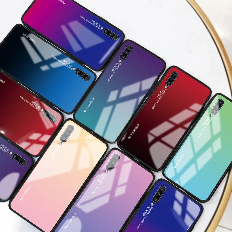 Цветной чехол для Samsung A9 pro 2019 A70 A7 A8 plus A60 Plus 2018 A5 2017 A20E A10 A30 A40 A50 защитный из