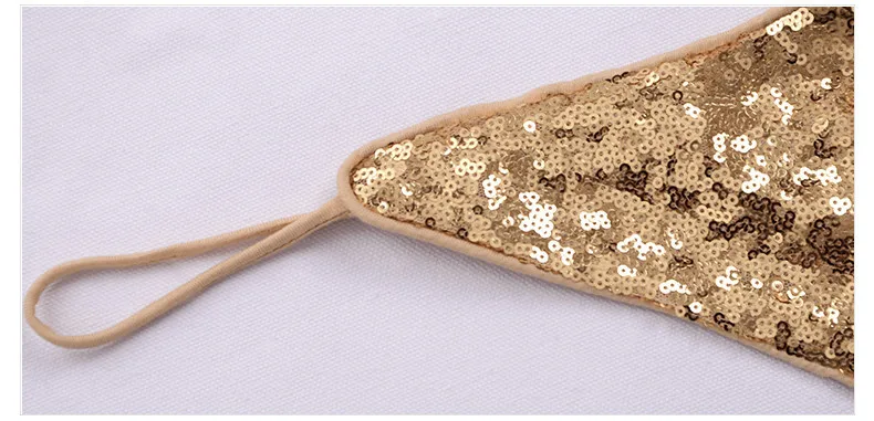 Мода Высокое качество без рукавов с v-образным вырезом пикантные слинг блесток