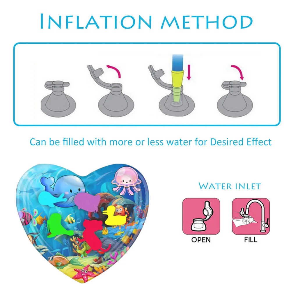 2019 Fashion Creative Baby Patted Inflatable Water Game Pad Toy Summer Bath Toys | Игрушки и хобби