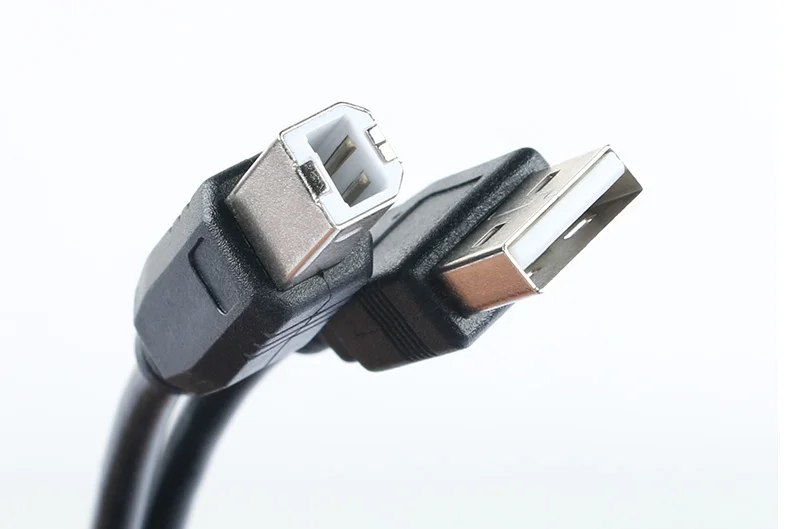 USB кабель LANFULANG для принтера HP Deskjet 1112 2130 3634 3755 ENVY 4520 все в одном F0V69A|Кабели передачи