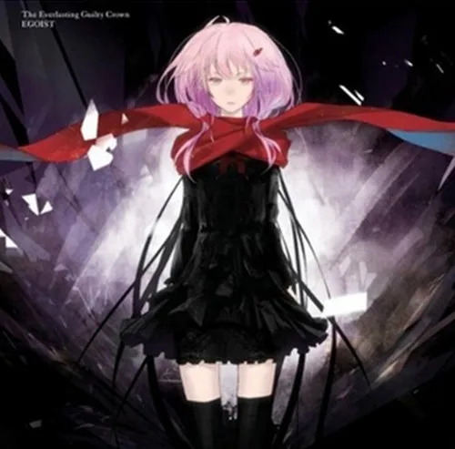 HOT Sell!Anime Yuzuriha Inori Cosplay Costume Fashion Black Full Set Dress+Scarf Halloween Suit For Women Outfit New | Тематическая