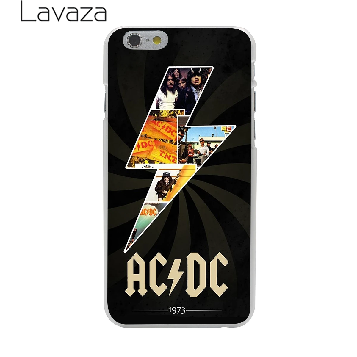 Lavaza ac dc плакат ACDC музыка жесткий чехол для телефона для iPhone XR X XS 11 Pro Max 10 7 8 6 6S 5 5S SE 4 4S чехол