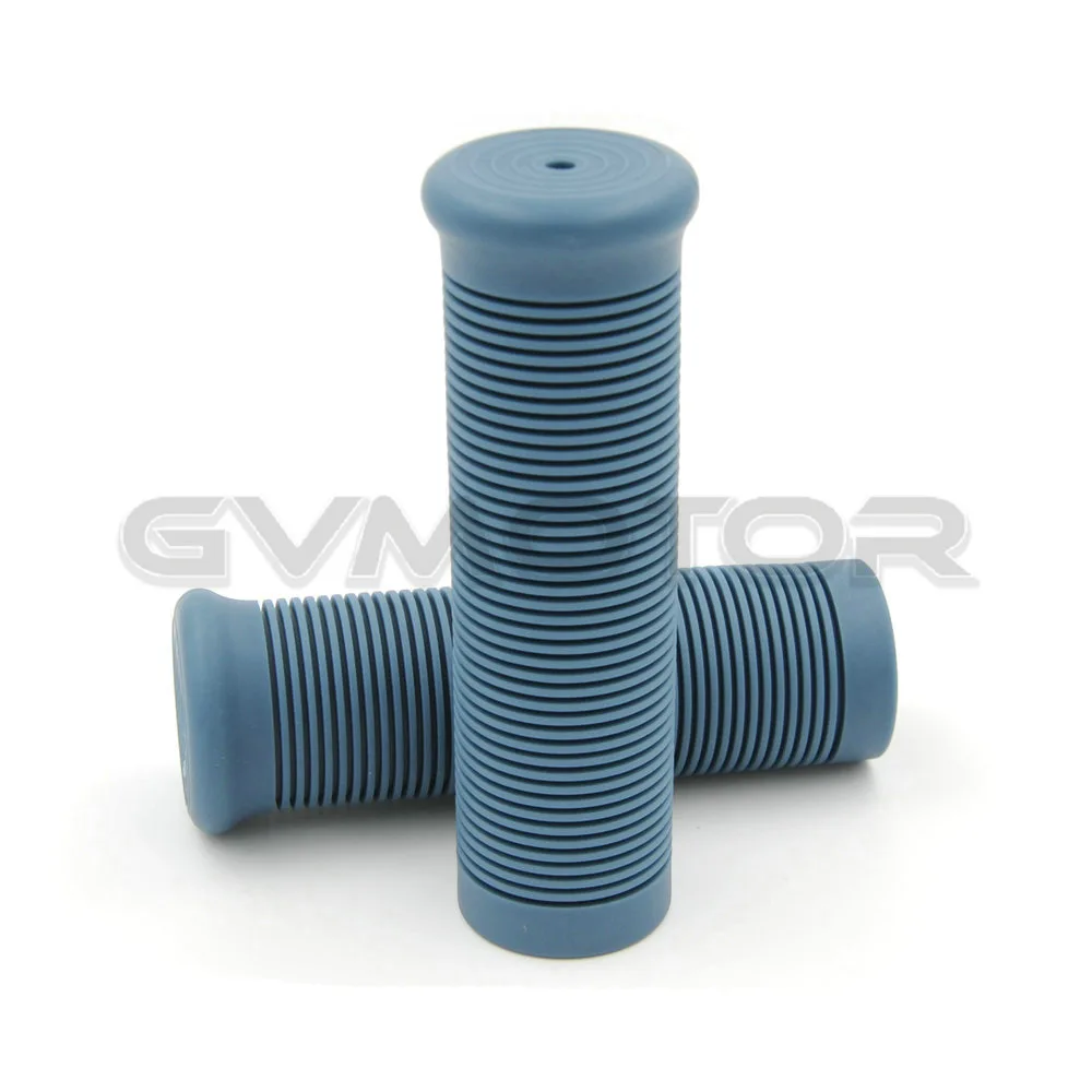 BLUE 1 PAIR 1 пара, 1 дюйм, 25 мм, вспомогательный стержень, концы мотоцикла, резиновые ручки для Suzuki Kawasaki, для Harley Chopper IRON 883 - Цвет: BLUE 1 PAIR
