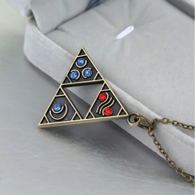 Игра Легенда о Зельде: дыхание диких ожерелье кулон логотип Zelda сплав кулон аксессуары для косплея реквизит