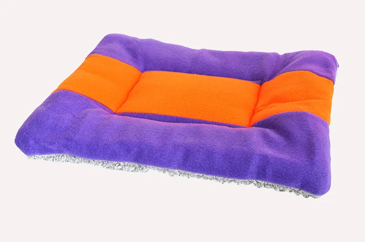 assorted color Мягкая теплая подушка для кровати собаки для маленьких и больших животных, утолщенные диваны для домашних животных, лабрадор, коврик для кошки хаски, товары для домашних животных, 6 размеров - Цвет: assorted color