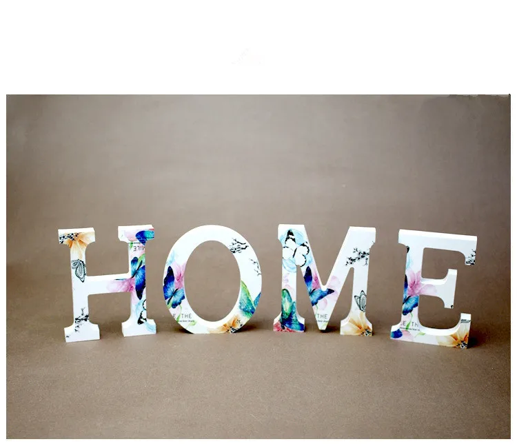 1 шт. деревянные буквы-бабочки Letras с персонализированным именем дизайн