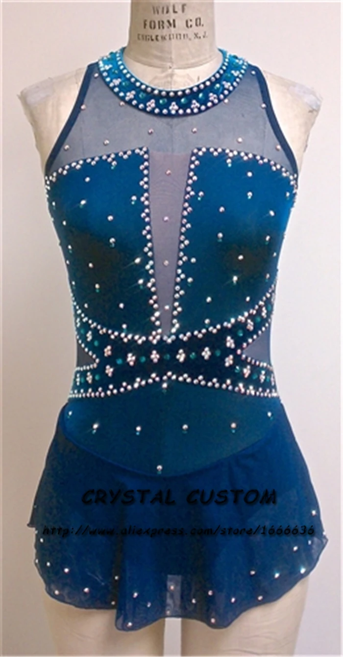 2016 соревнование Фигурное катание на коньках платья для женщин с спандекс изящный