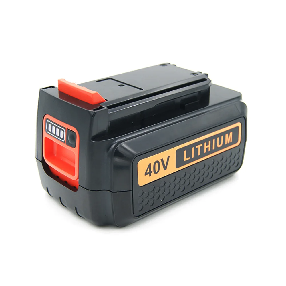 Светодиодный 2500 мА/ч, литий-ионный аккумулятор для BLACK&DECKER 40V ионно-литиевая Мощность инструмент Батарея LBXR36 BL2036 LBX2040 LST136, LST420, LST220