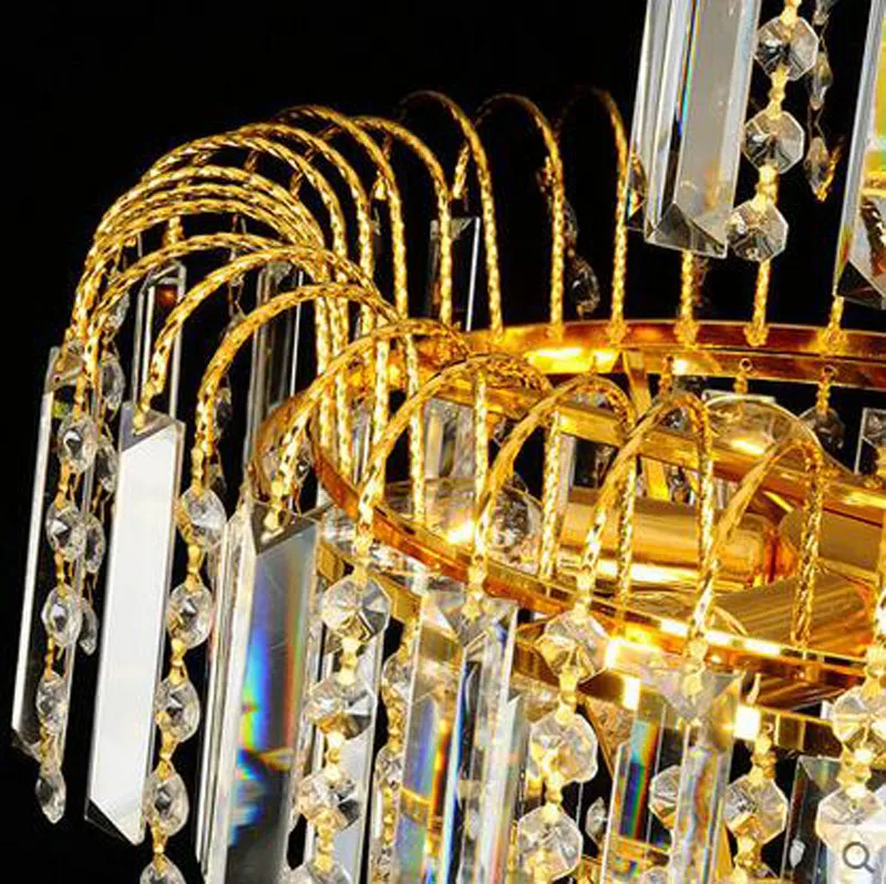 Европейский стиль маленькая люстра современная хрустальная лампа для ресторана