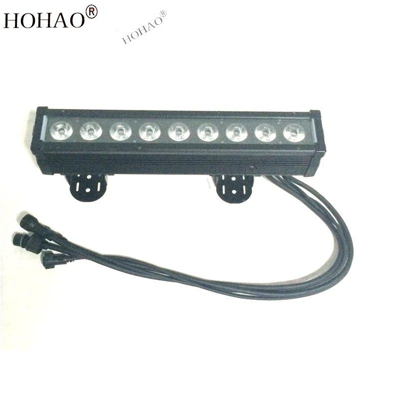 1 шт. Бесплатная доставка светодиодные прожекторы Lights9x3W RGB 3IN1 IP65 светлый цвет для
