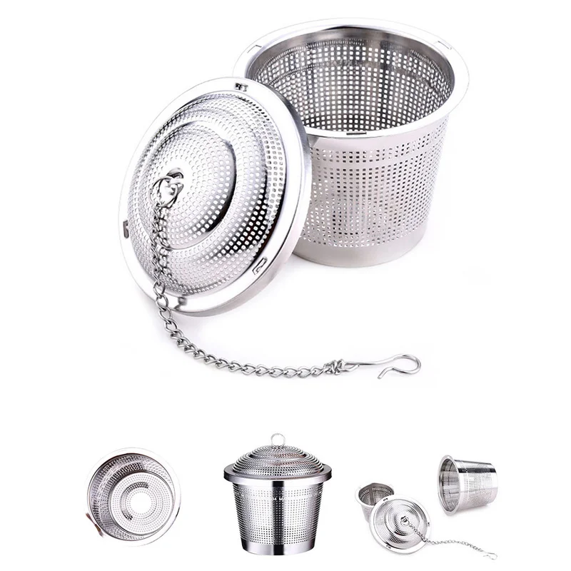 S / M L травяное сферическое устройство для заварки чая держатель чайных пакетиков