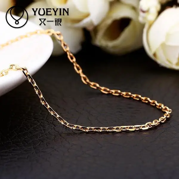 High Quality Classic Fashion Rolo Gold Chain for Women 18&quot 1.3mm Filled Thin Pendant Necklace | Украшения и аксессуары